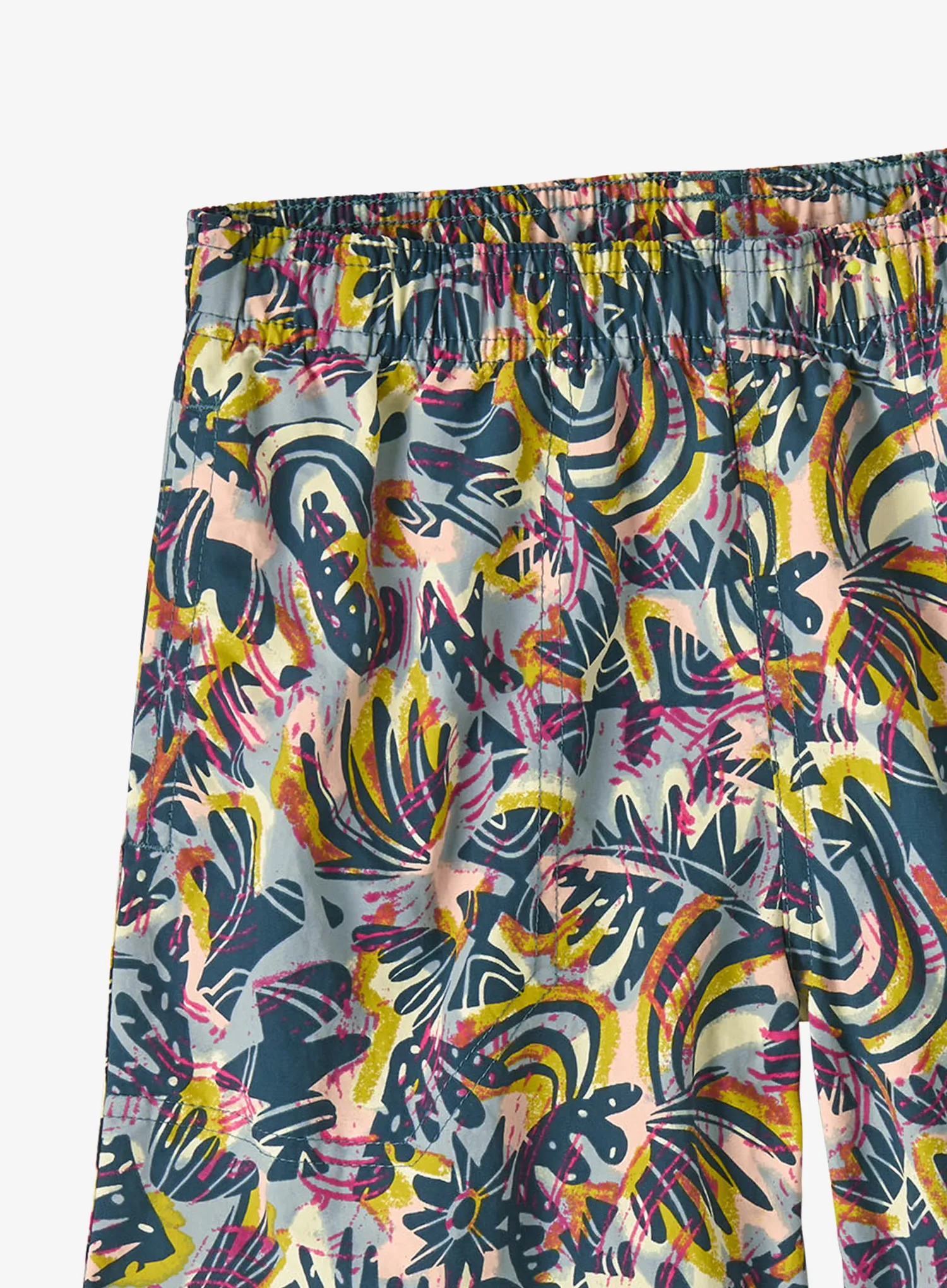 Detské šortky Patagonia Baggies Shorts 7 in - wild botanist/tidal teal