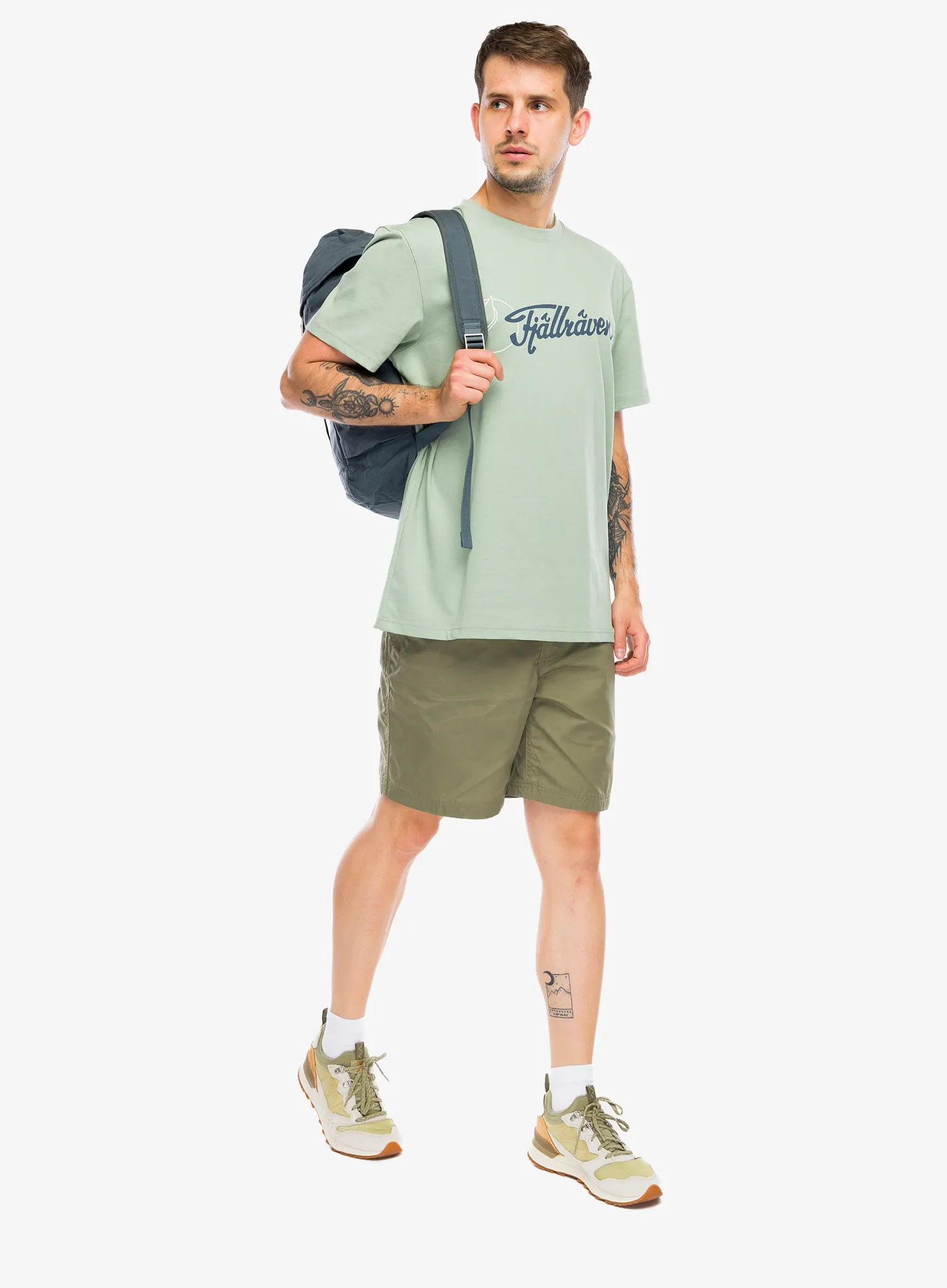 Kraťasy Fjallraven Vardag Relaxed Shorts - green
