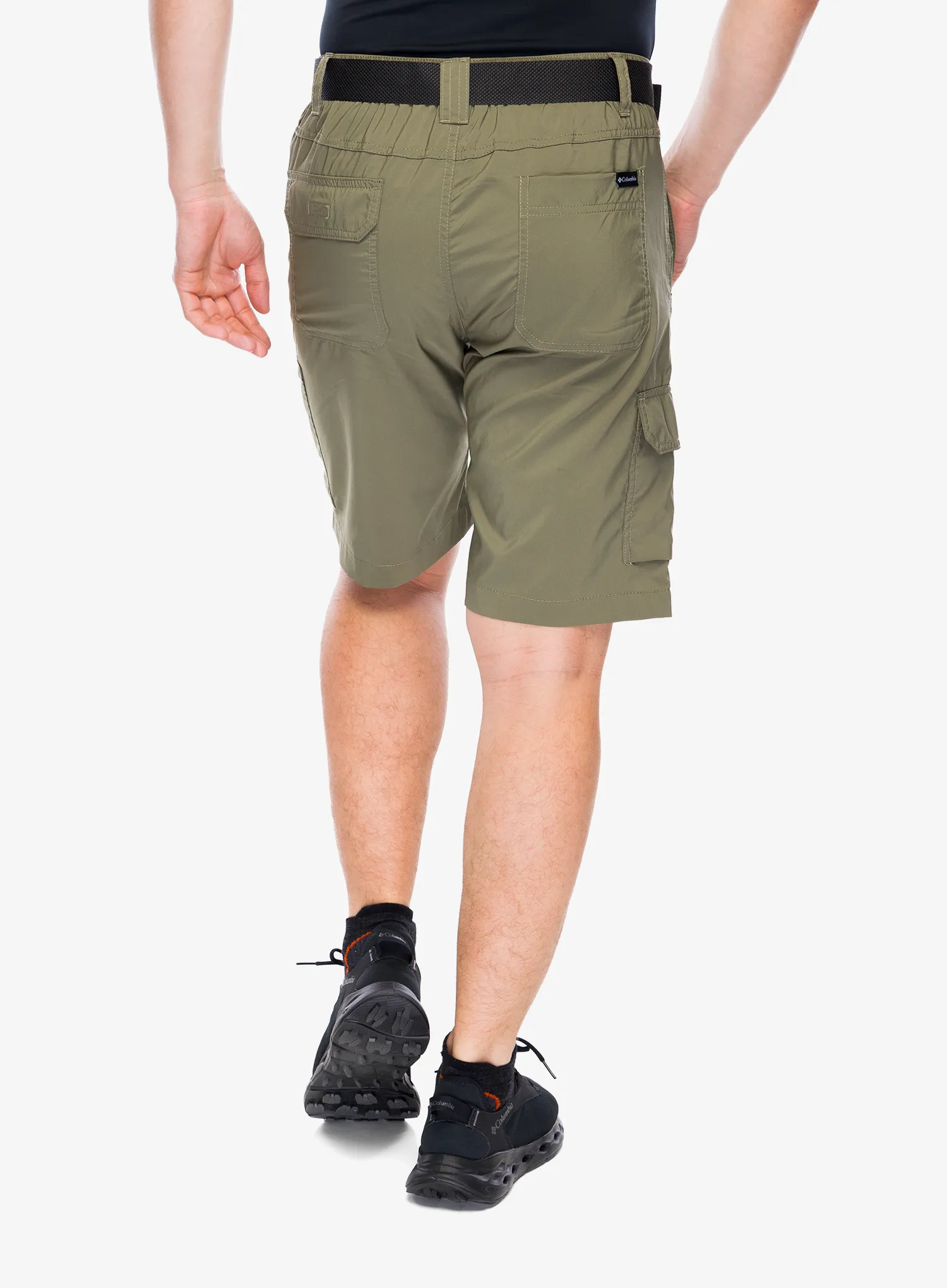 Kraťasy pánske Columbia Silver Ridge Utility Cargo Short - stone green