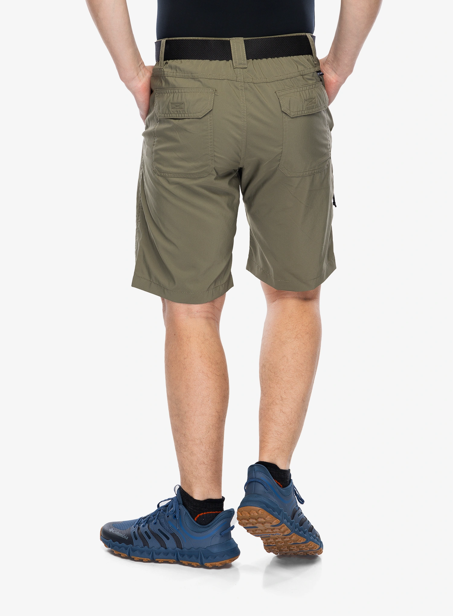 Kraťasy pánske Columbia Silver Ridge Utility Short - stone green
