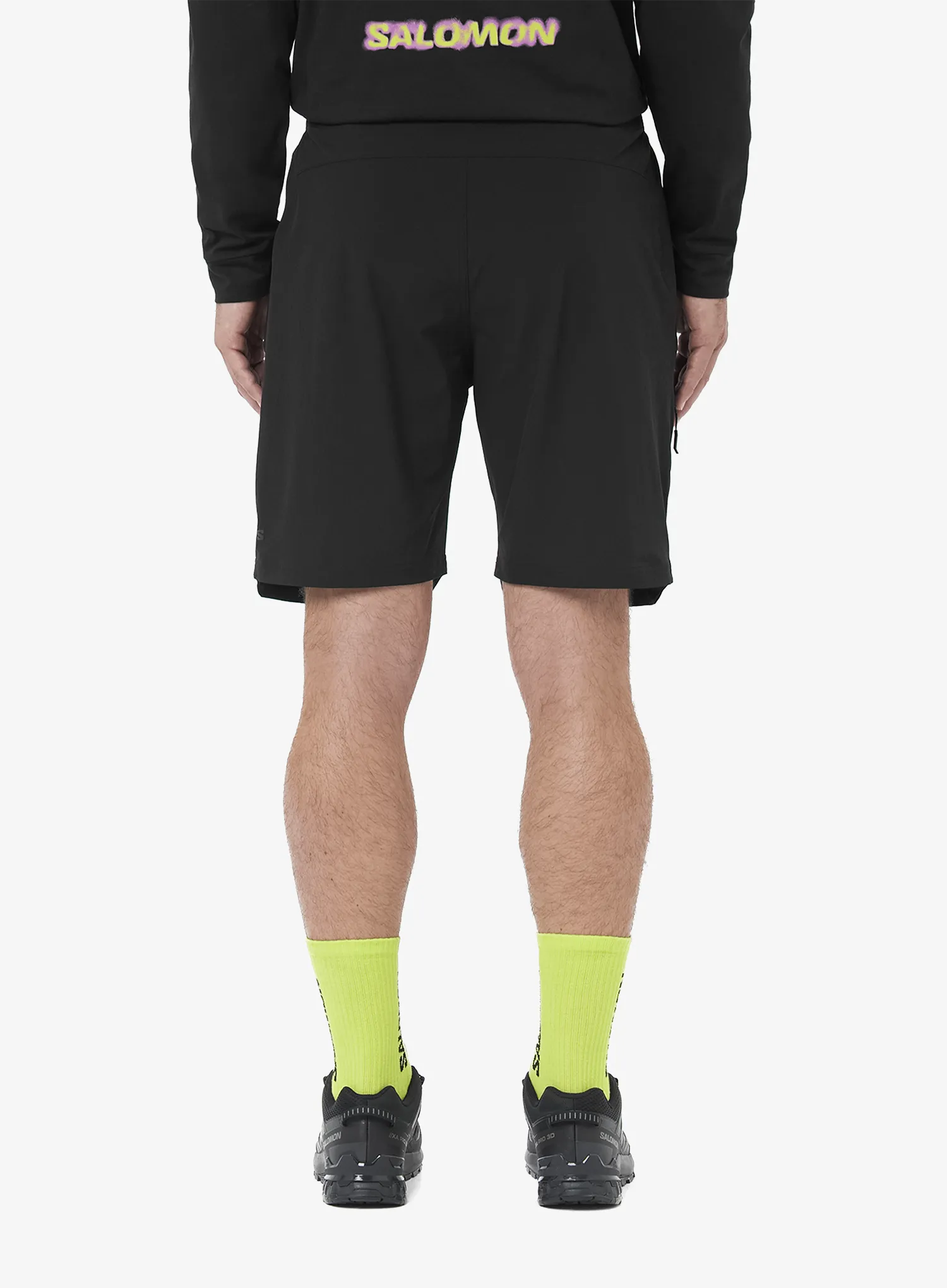 Kraťasy pánske Salomon Wayfarer 2.0 Shorts  - deep black