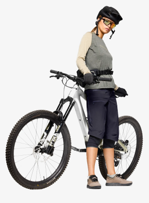Cyklistické kraťasy dámske Norrona Fjora Flex1 Shorts - caviar black