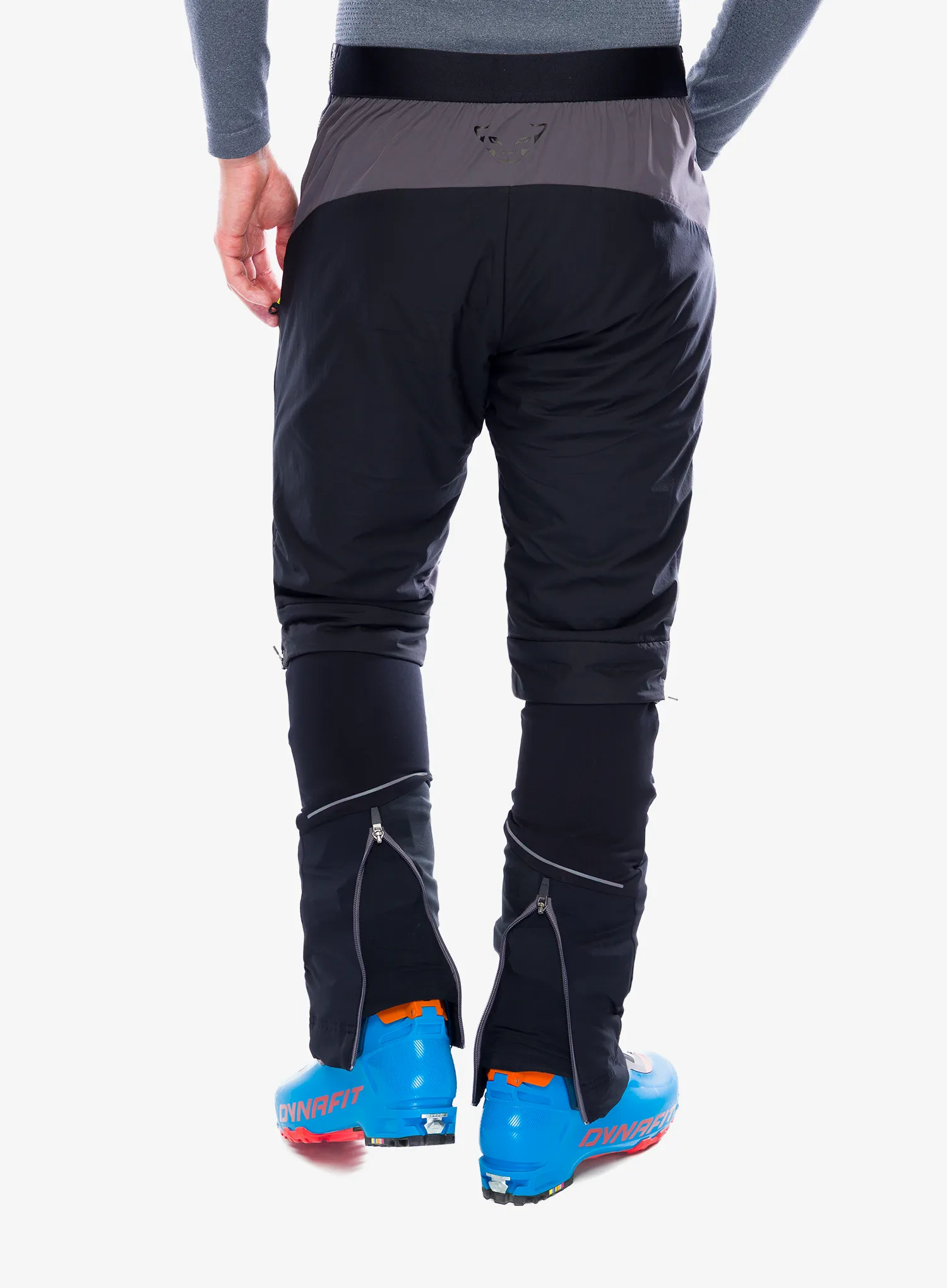 Zateplené krátke nohavice Dynafit Mezzalama PTC Alpha Overshort - black out magnet
