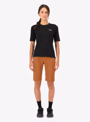 Dámske cyklistické nohavice krátke Mons Royale Diversion Merino Trail Shorts - caramel