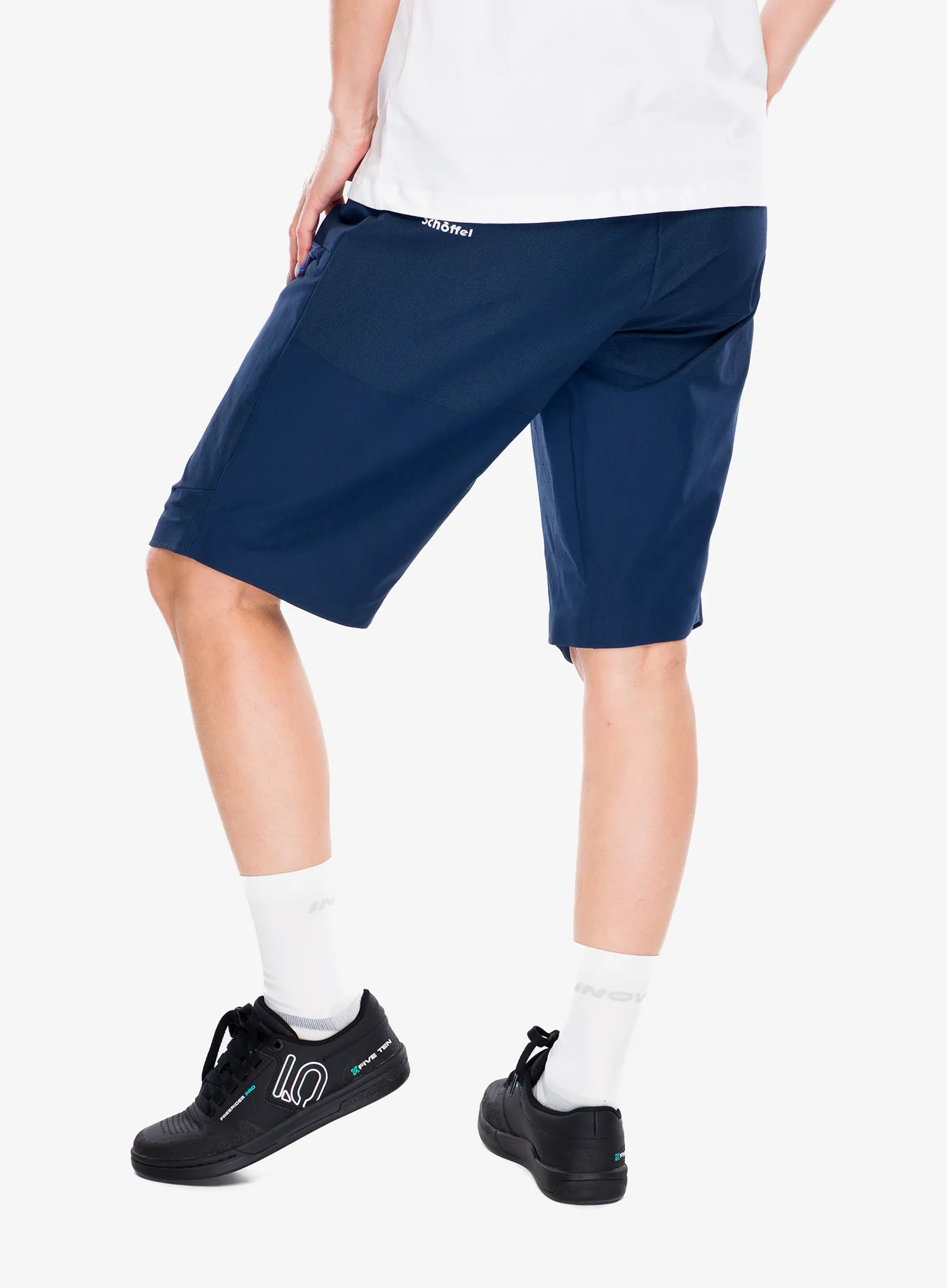 Dámske cyklistické nohavice krátke Schoffel Shorts Steep Trail L - dress blue