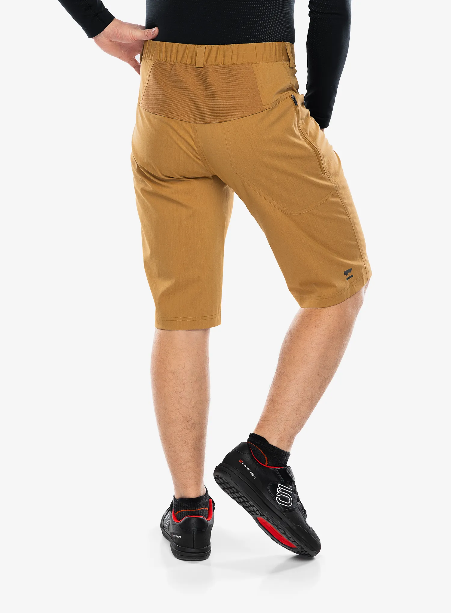 Cyklistické šortky Mons Royale Virage Bike Shorts 2.0 - cumin