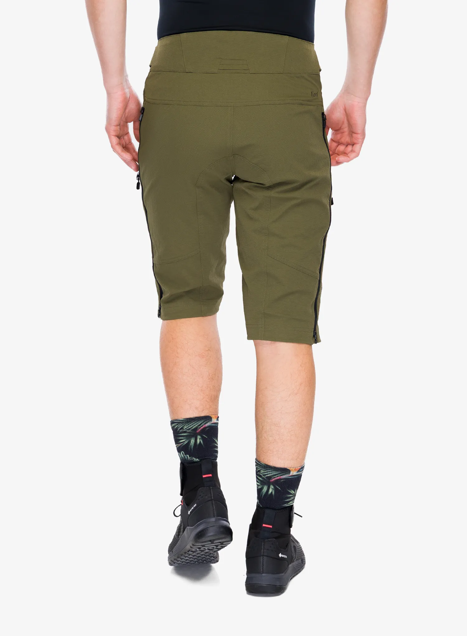 Cyklistické šortky Norrona Fjora Flex1 Heavy Duty Shorts - olive night