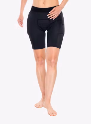 Cyklistické šortky POC Synovia VPD Shorts - uranium black