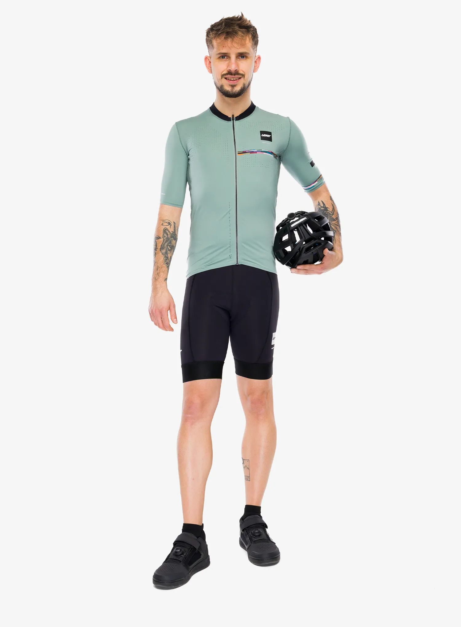 Cyklistické šortky s vložkou Leatt MTB Endurance 3.0 - black