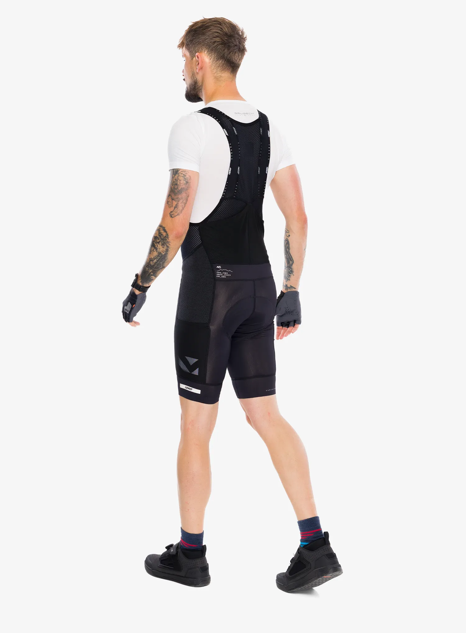 Cyklistické šortky s vložkou Leatt MTB Endurance 5.0 Cargo - black