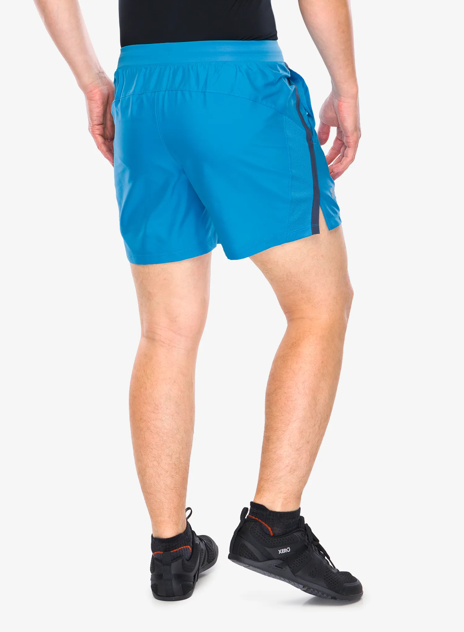 Športové kraťasy Under Armour Launch 5 Inch Shorts - ether blue/gray/rflctv