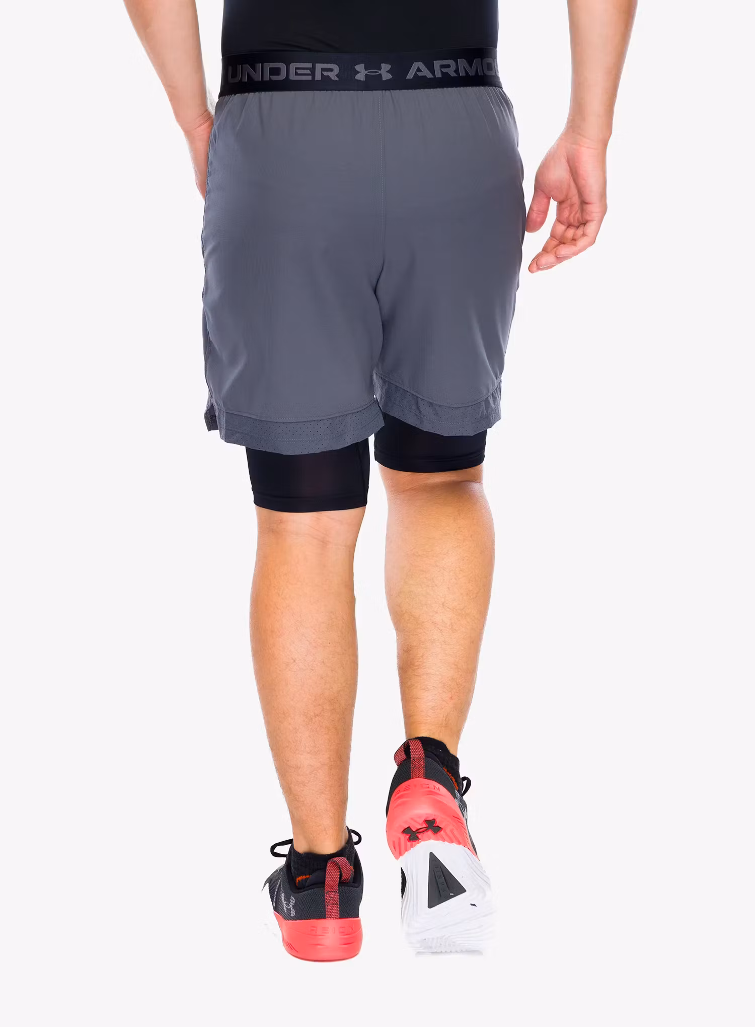 Športové kraťasy Under Armour UA Vanish Woven 2in1 Sts - castlerock/black/black