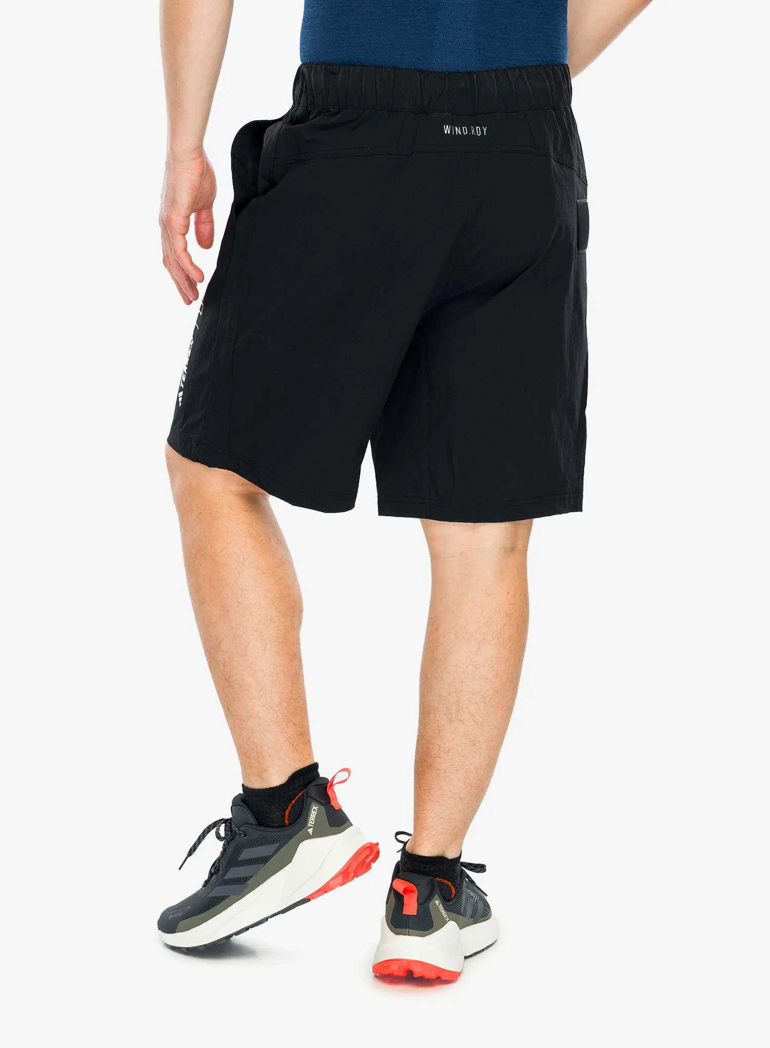 Turistické kraťasy adidas TERREX National Geographic WIND.RDY Shorts - black