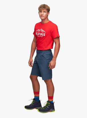 Turistické kraťasy Alpinus Ferrera - navy
