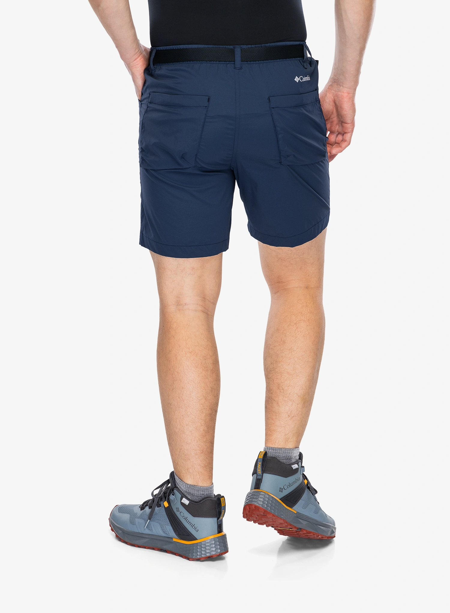 Turistické kraťasy Columbia Sharpe Canyon Short - collegiate navy