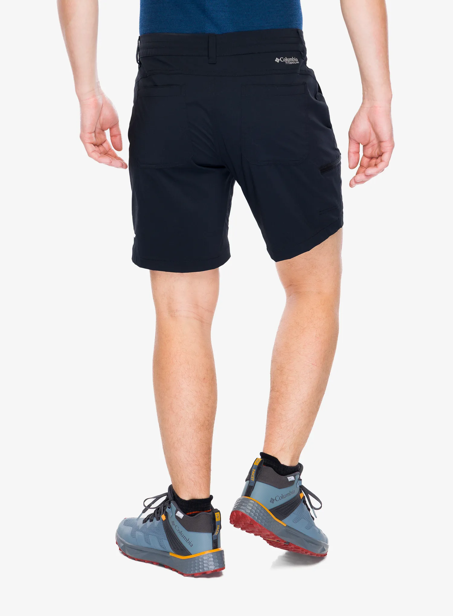 Turistické kraťasy Columbia Wanoga Lightweight Short - black