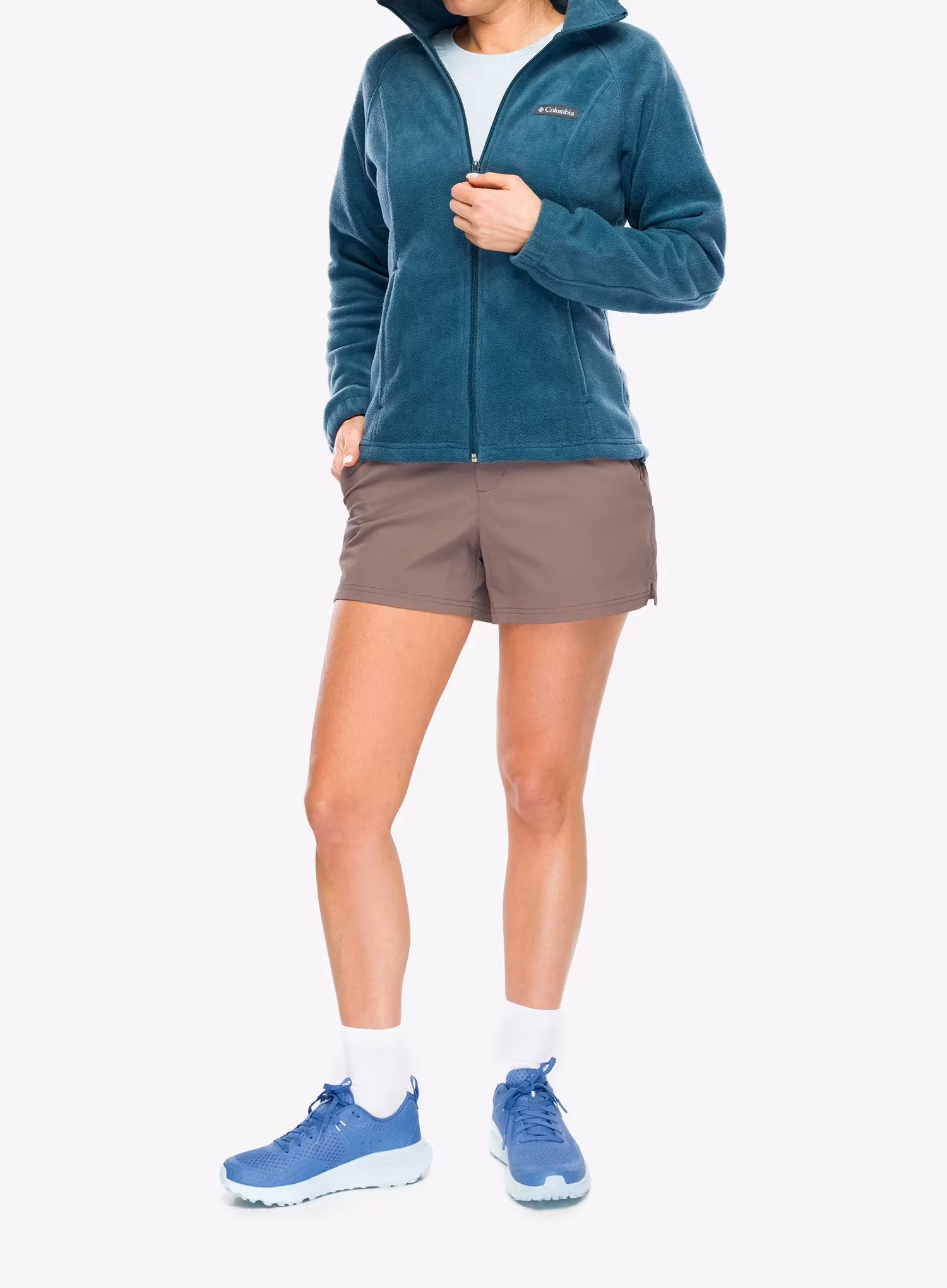 Turistické kraťasy dámske Columbia Shale Ridge Short - iron
