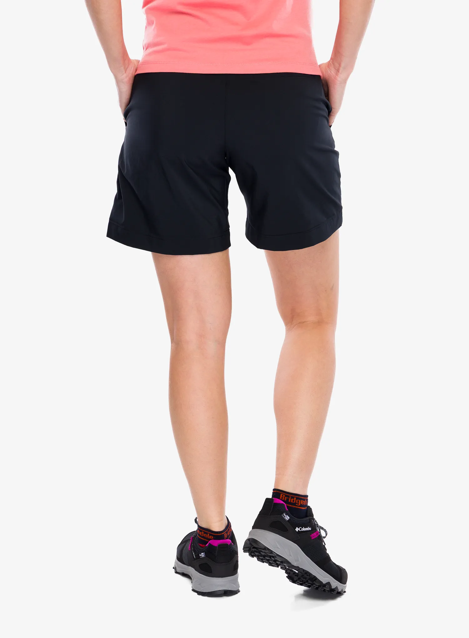 Turistické kraťasy dámske Columbia Silver Ridge Utility Short - black