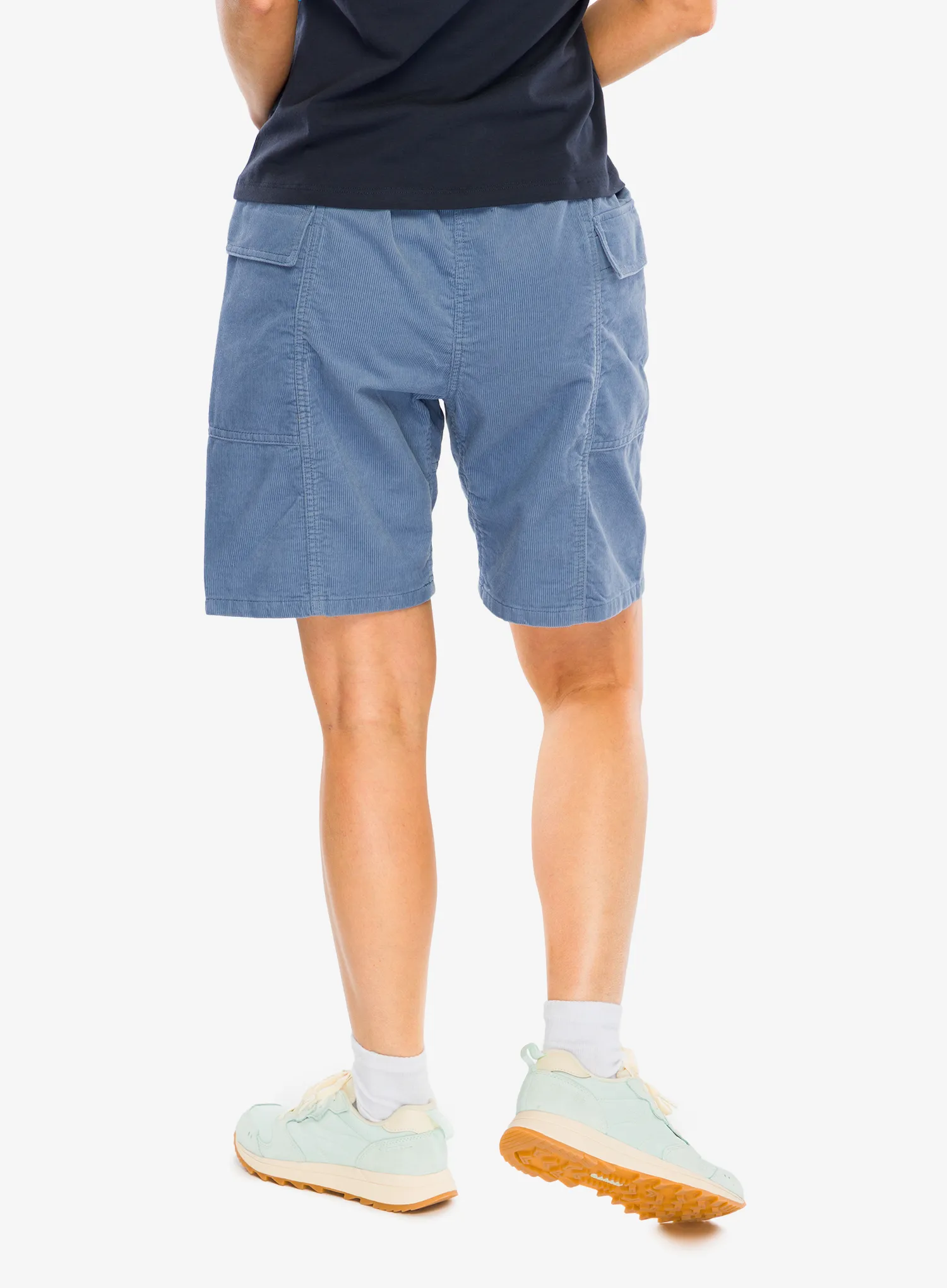 Turistické kraťasy dámske Gramicci Corduroy Utility Short - smoky blue