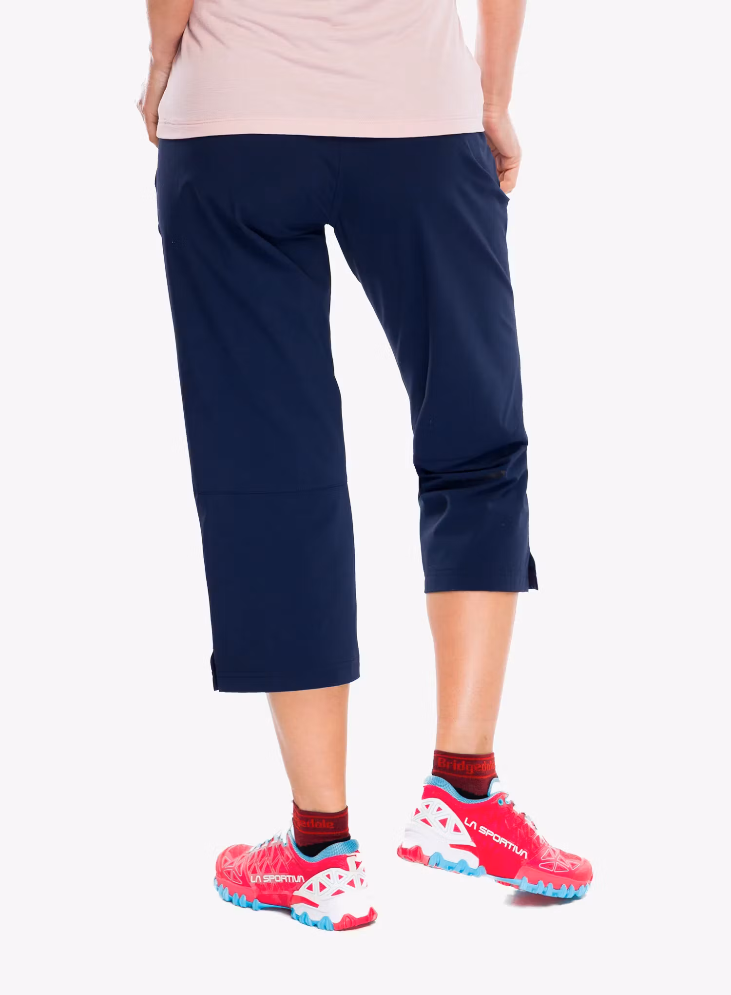 Turistické kraťasy dámske Mammut Hiking V Capri Pants - marine
