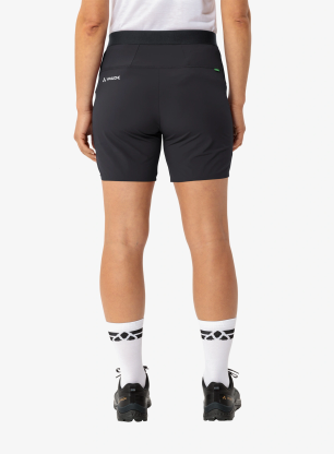Turistické kraťasy dámske Vaude Scopi LW Shorts II - black/black