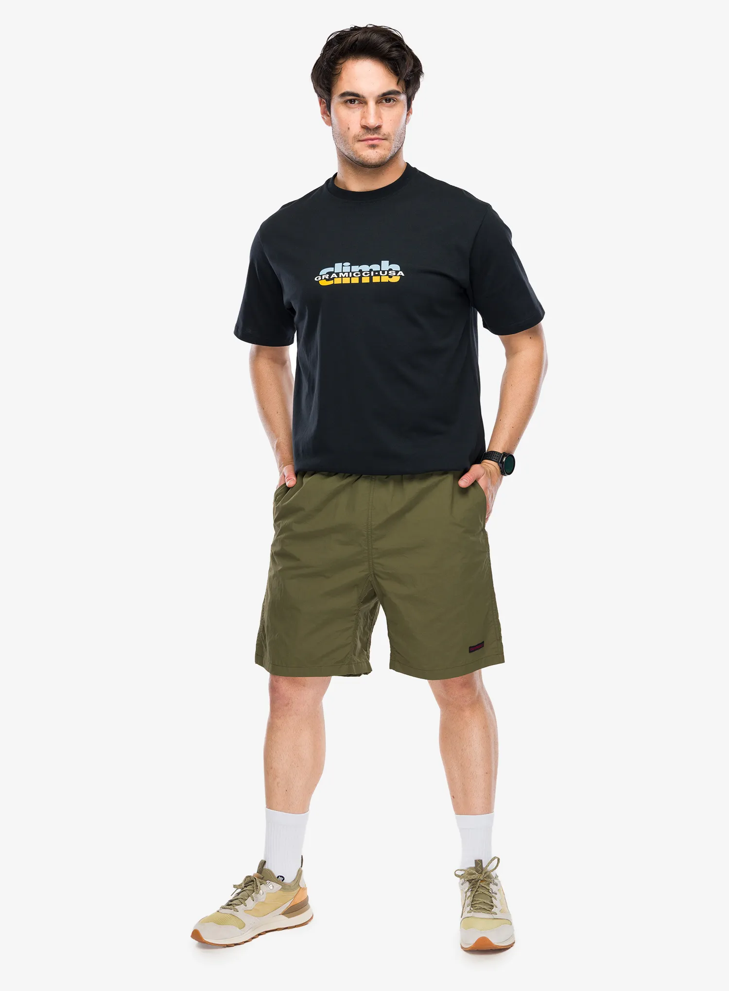 Turistické kraťasy Gramicci Nylon Packable G-Short - olive