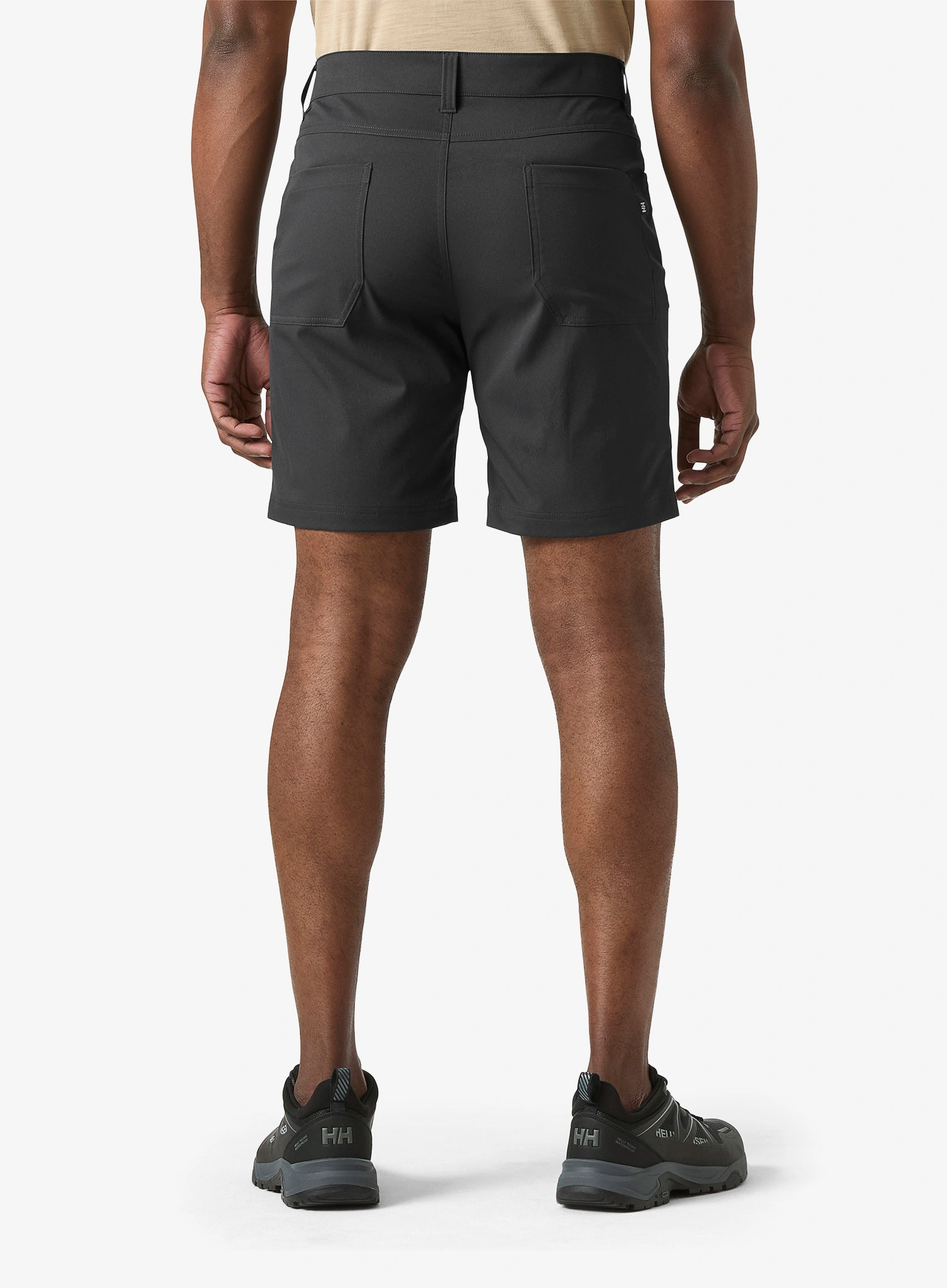 Turistické kraťasy Helly Hansen Holmen 5 Pocket Short - ebony