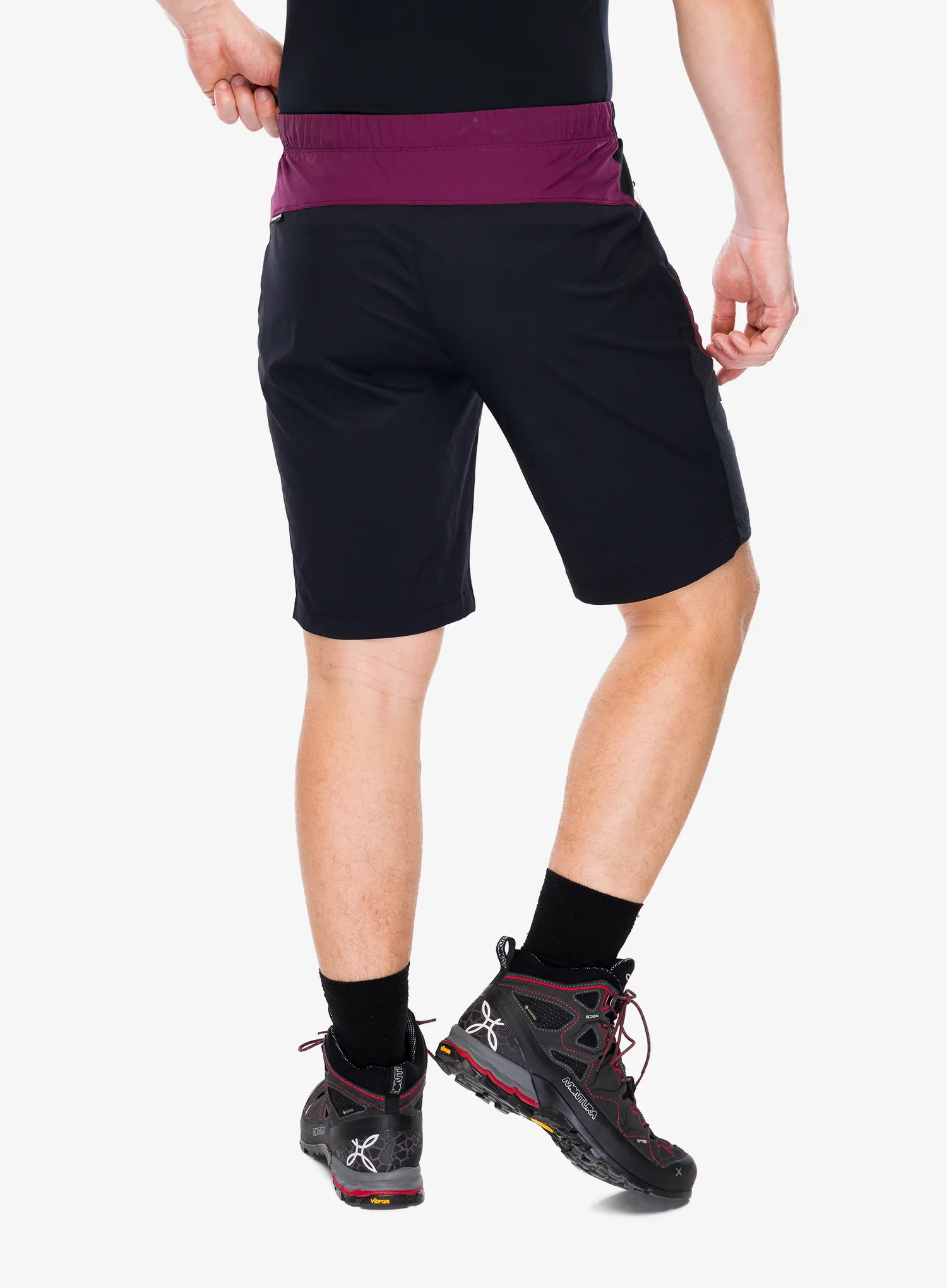 Turistické kraťasy Montura Falcade Bermuda - wine red