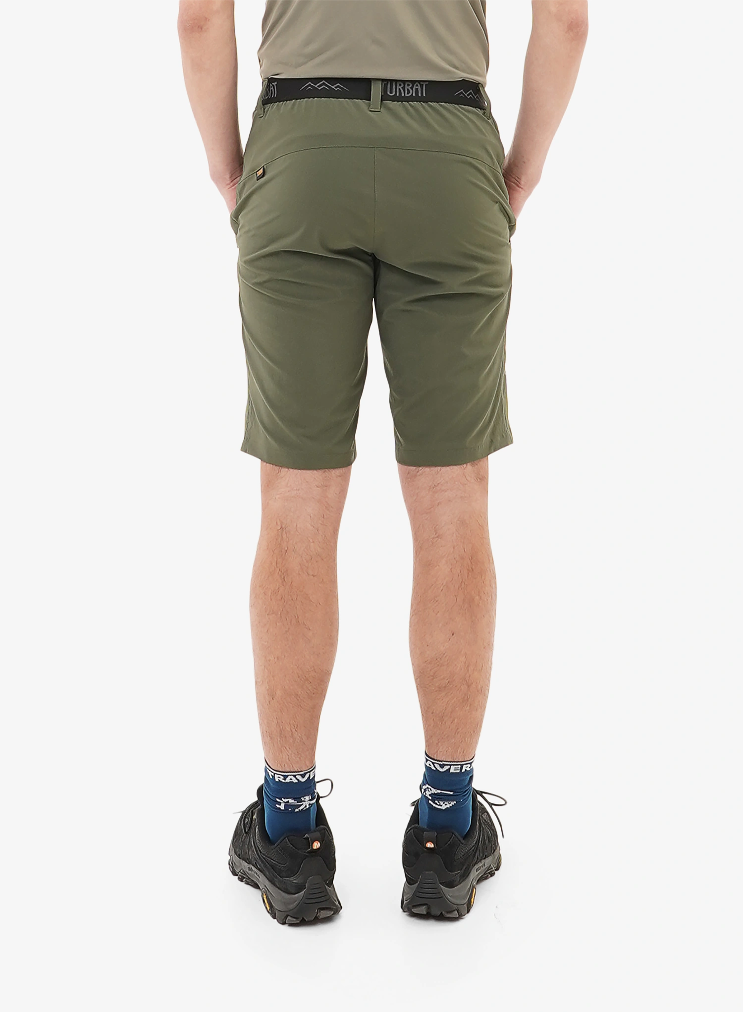 Turistické kraťasy Turbat Prut Trek Shorts - rifle green