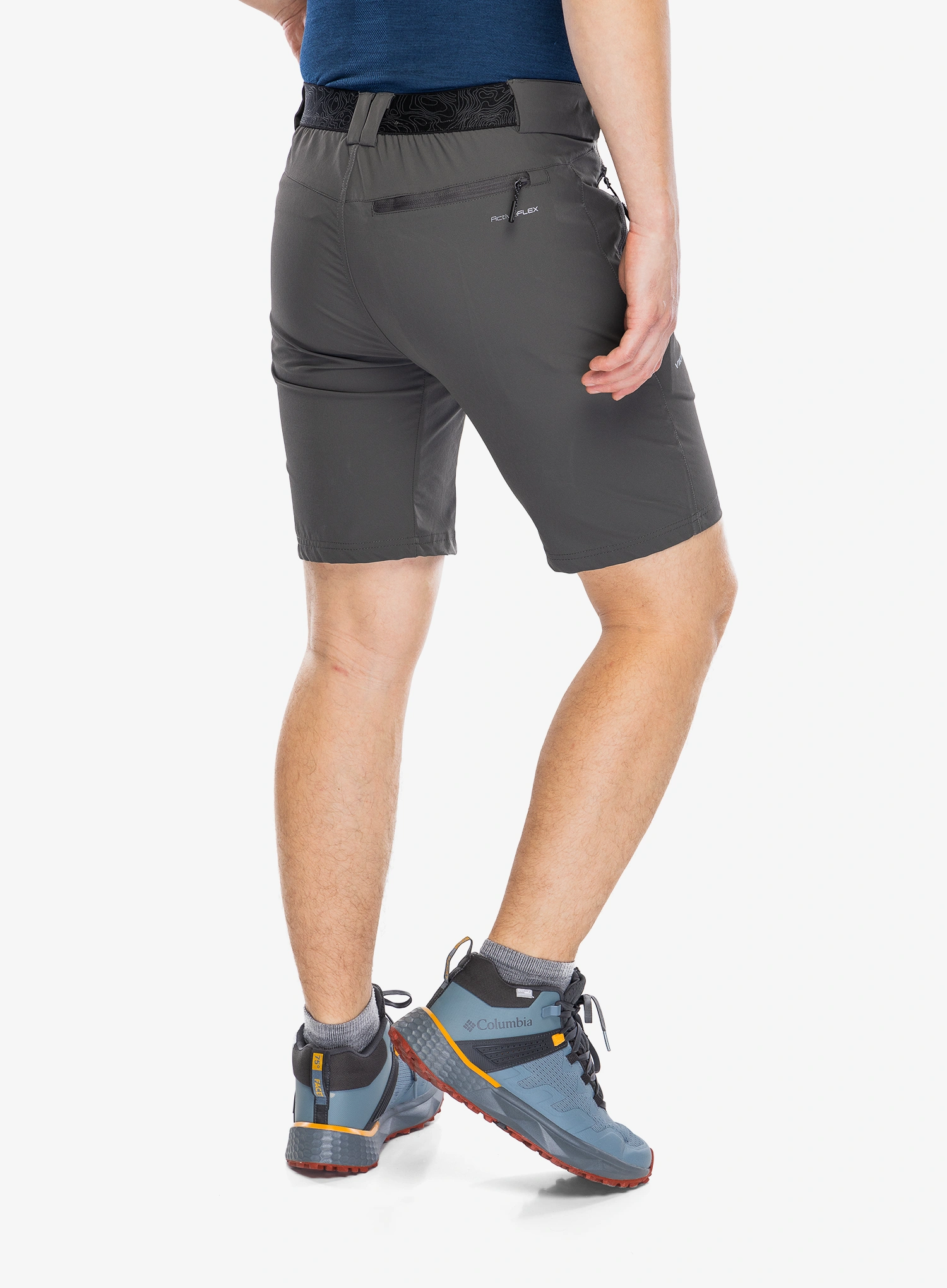 Turistické kraťasy Viking Expander Shorts - grey/grey