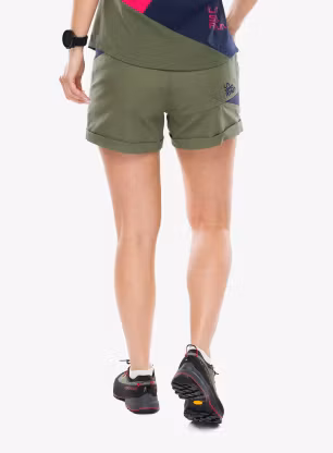 Lezecké kraťasy dámske La Sportiva Bolt Short - night sky/cypress