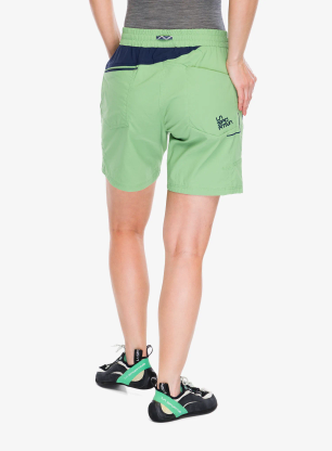 Lezecké kraťasy dámske La Sportiva Mantra Shorts - aspen green/night sky