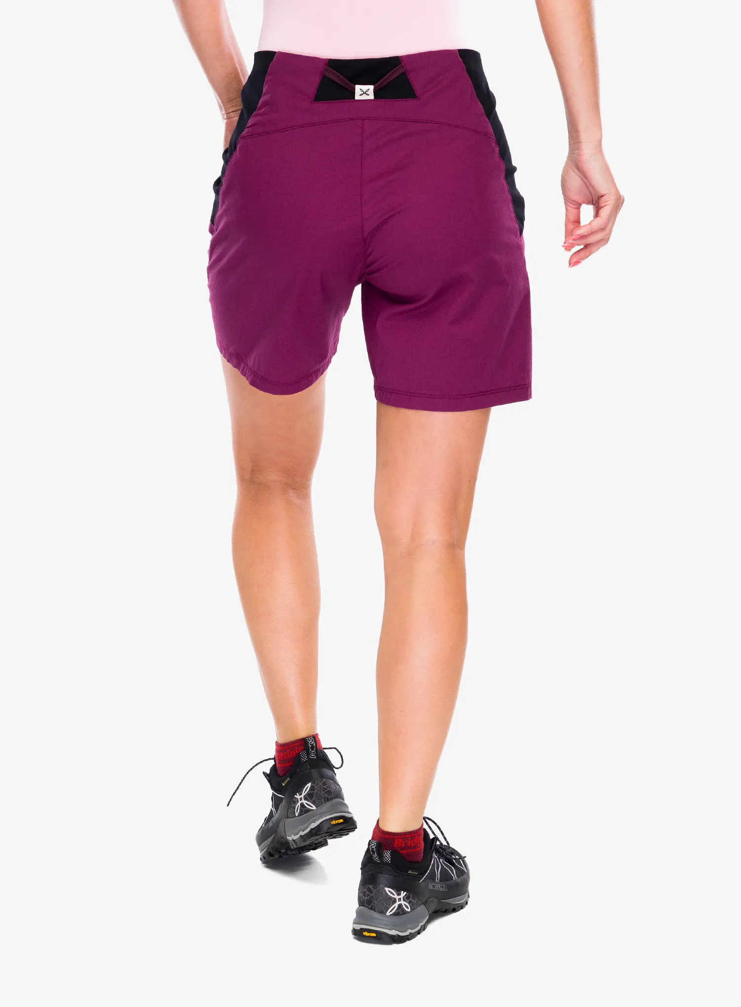 Lezecké kraťasy dámske Montura Guna Shorts - faded wine red 
