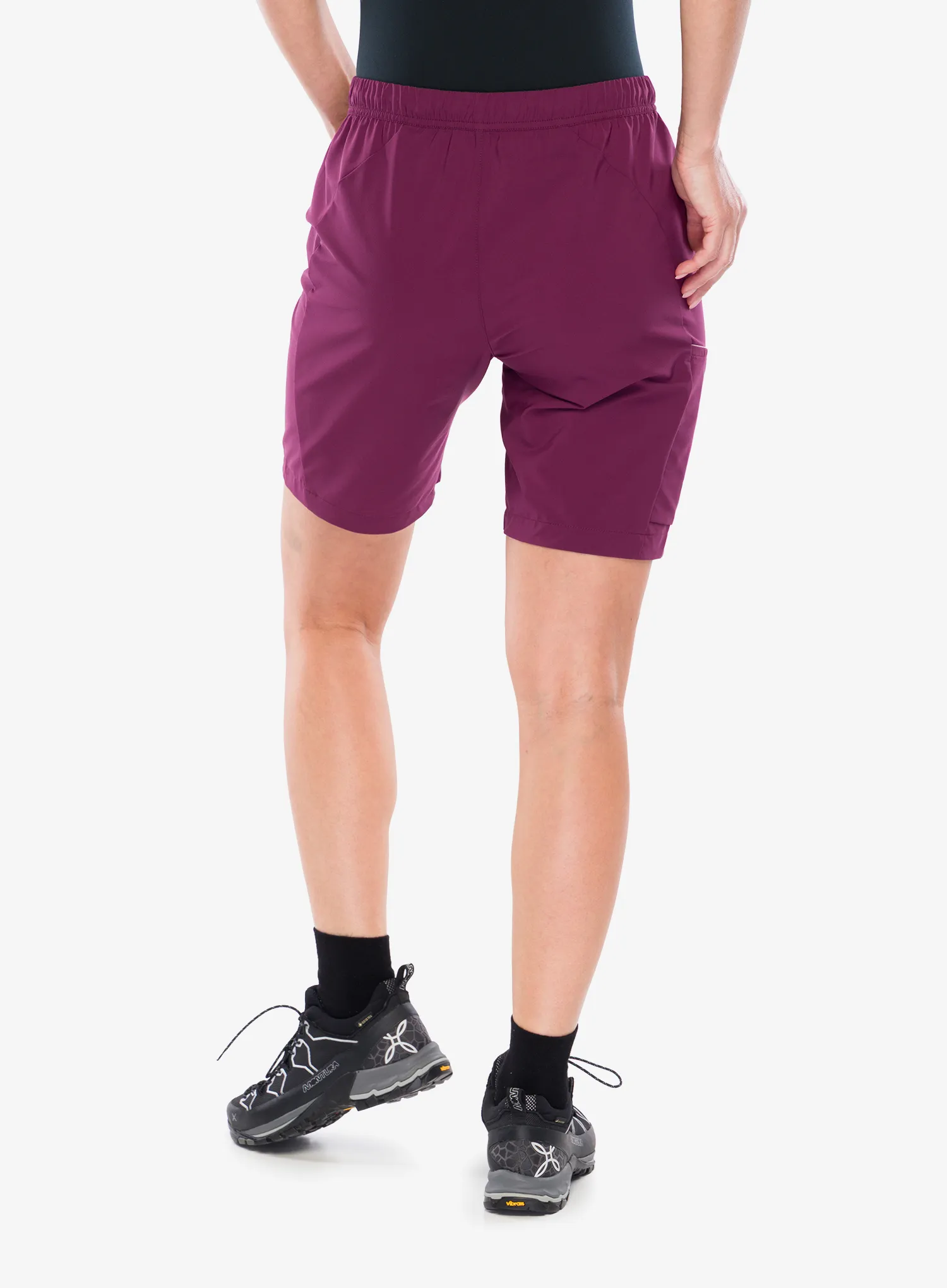 Lezecké kraťasy dámske Montura Spitze Licht Bermuda - wine red/light rose