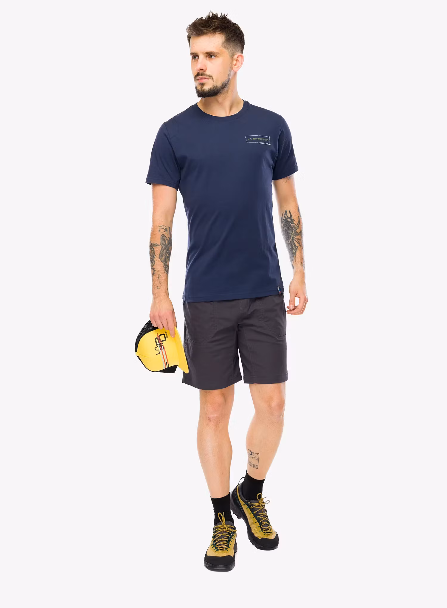 Lezecké kraťasy La Sportiva Roots Shorts - onyx/chalk