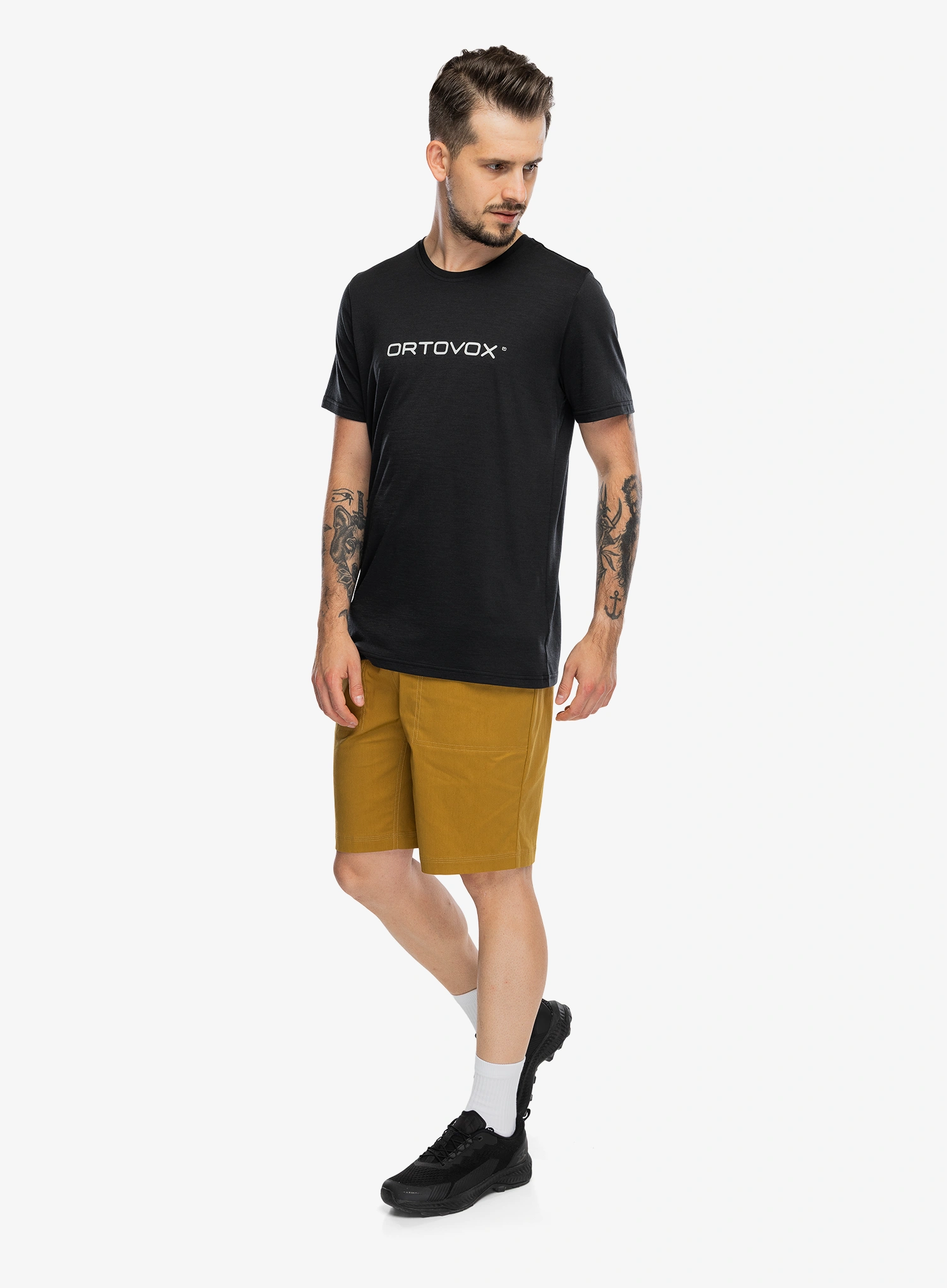 Lezecké kraťasy pánske Ortovox Affinity Shorts - wild cumin