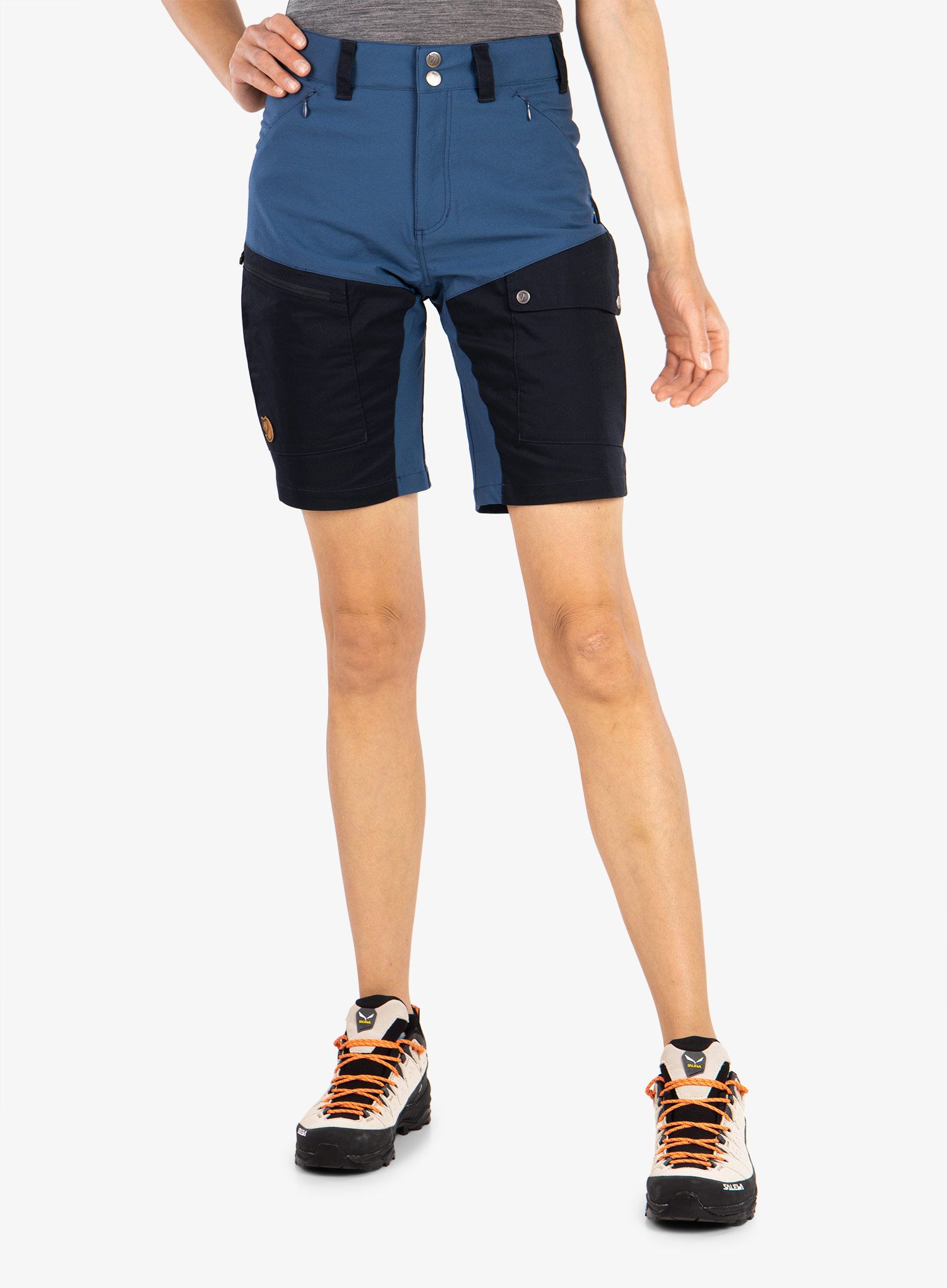 Kraťasy dámske Fjallraven Abisko Midsummer Shorts  - indigo blue/dark navy