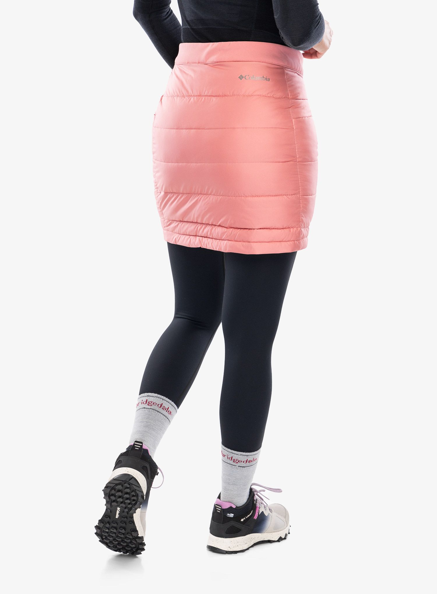 Zateplená sukňa Columbia Powder Lite III Skirt - pink agave