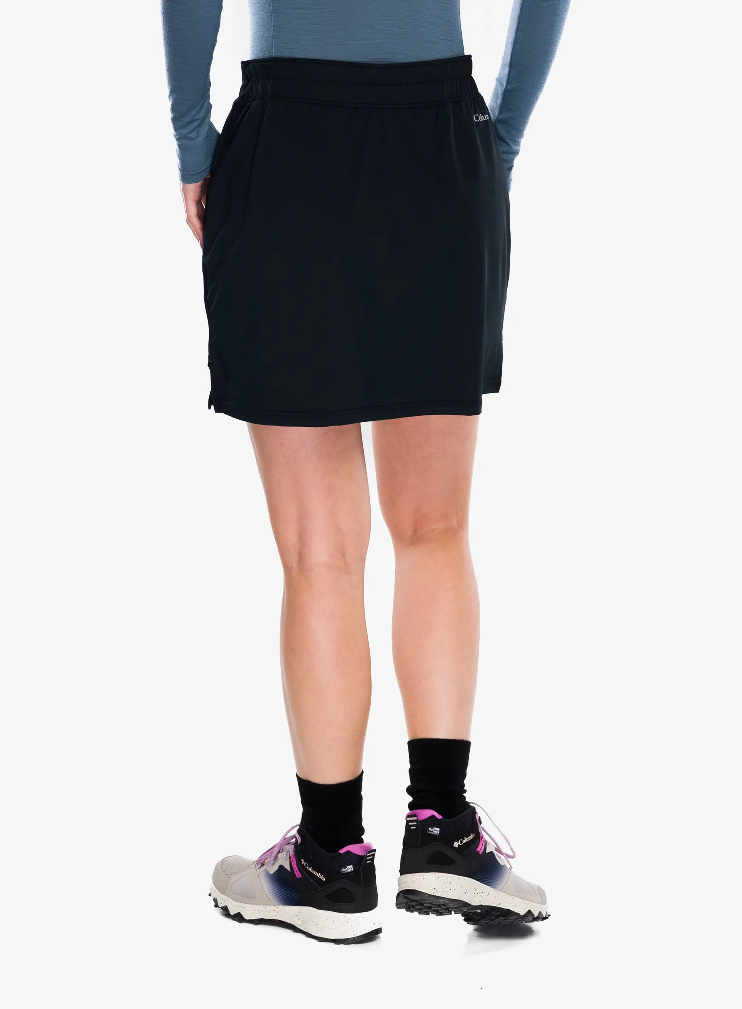Turistická sukňa Columbia Chill River Skort - black