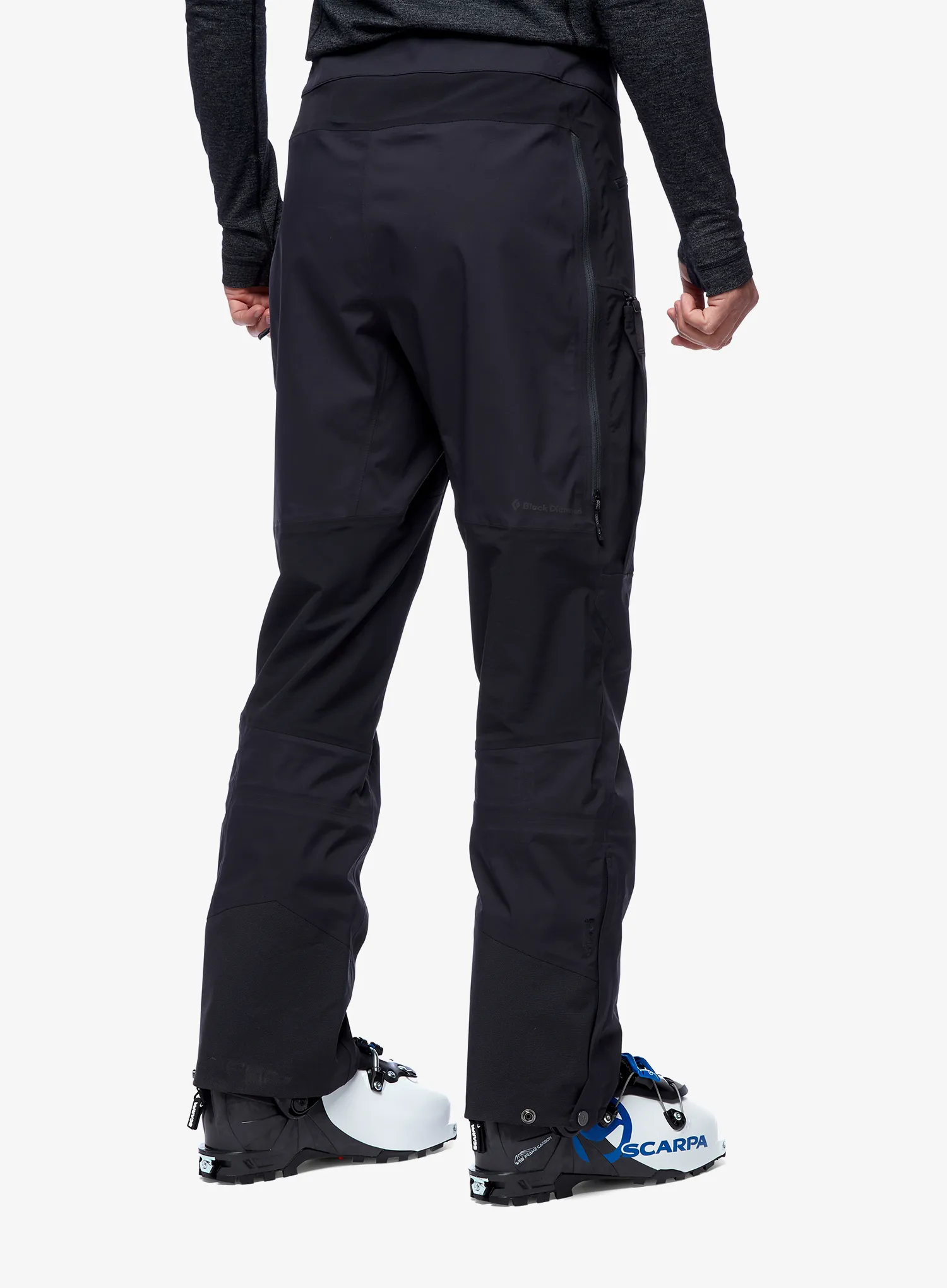 Nohavice Black Diamond Dawn Patrol Hybrid Pants  - black