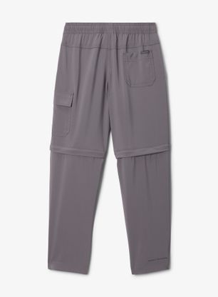 Chlapčenské nohavice Columbia Silver Ridge Utility Convertible Pant - city grey