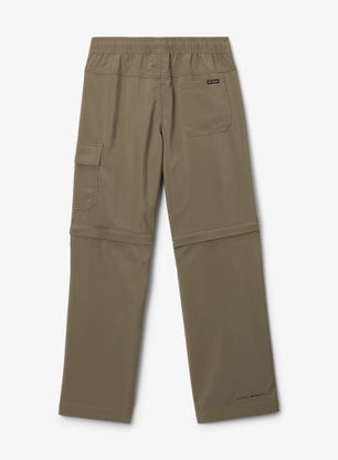Chlapčenské nohavice Columbia Silver Ridge Utility Convertible Pant - stone green