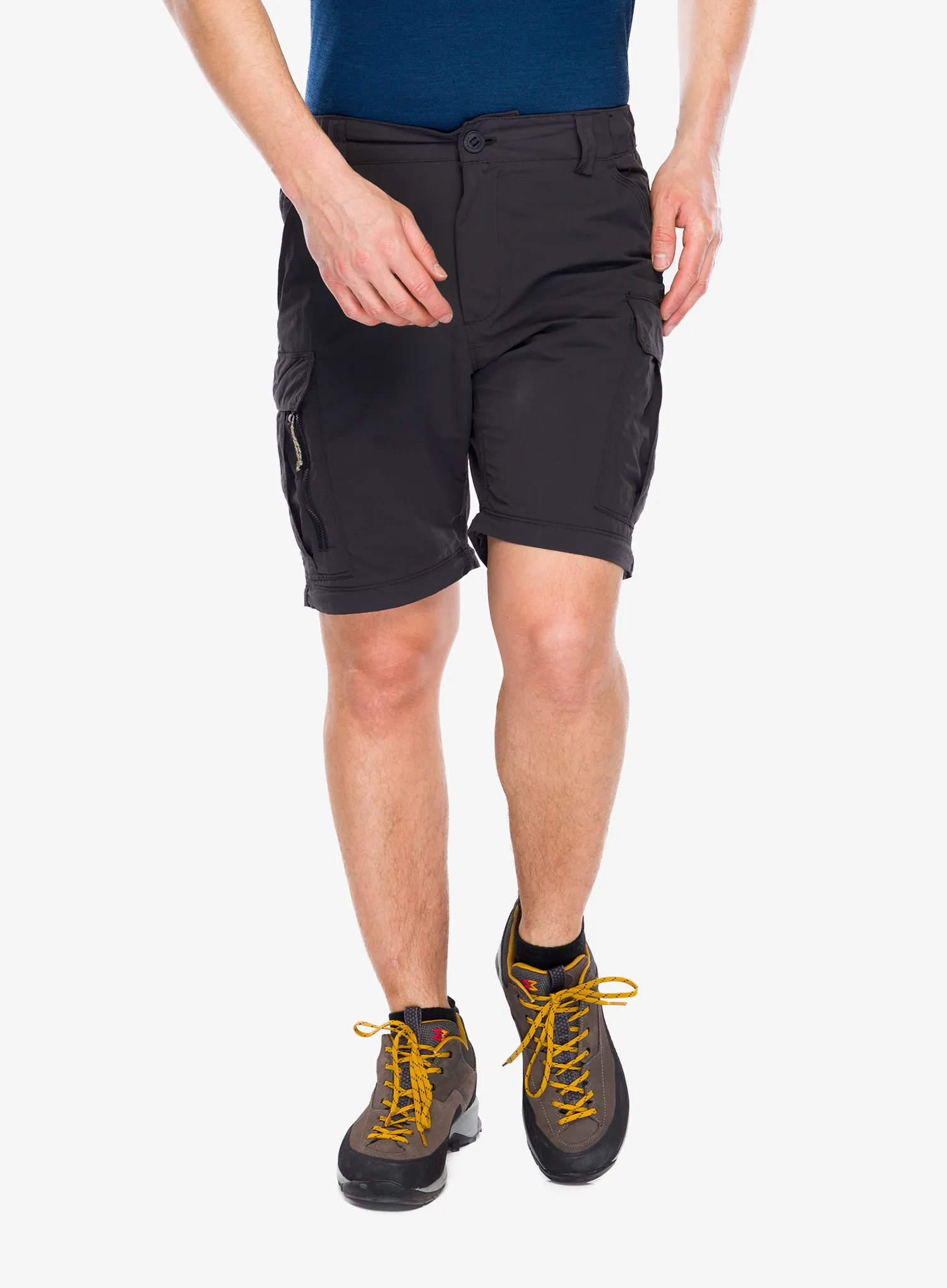 Nohavice Craghoppers NosiLife Convertible Cargo Trouser III - black pepper
