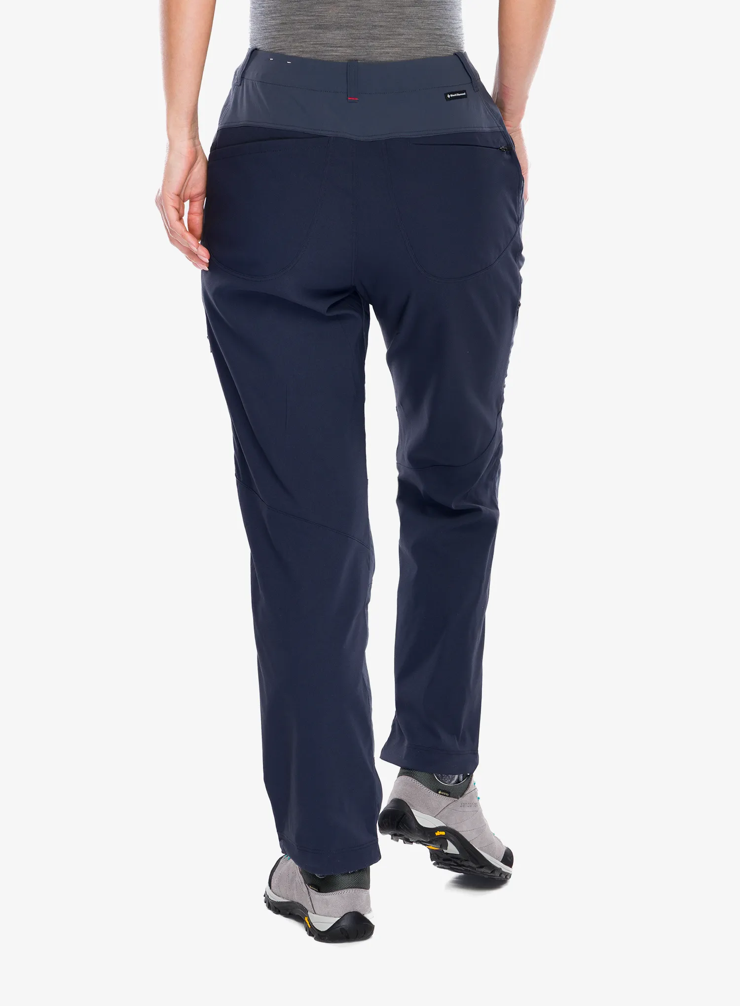Dámske nohavice Black Diamond Pursuit Hybrid Pants - charcoal