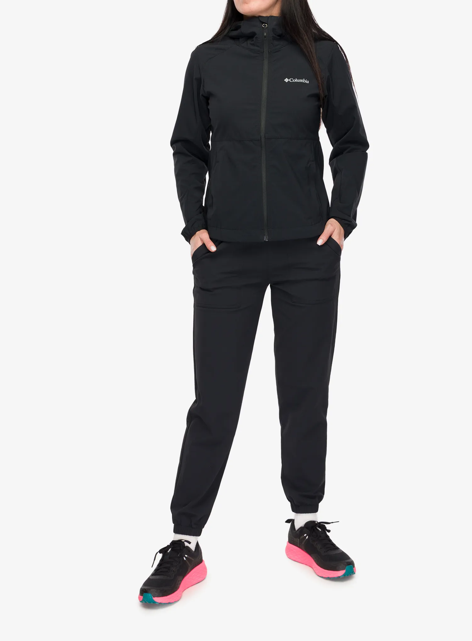 Dámske nohavice Columbia Pinetown Canyon Jogger - black