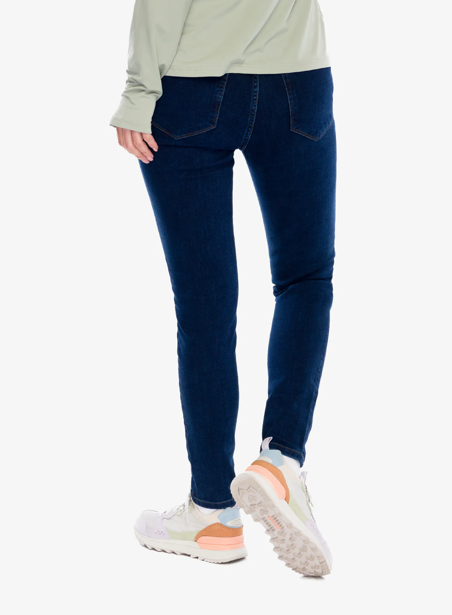 Dámske nohavice DUER Four Way Flex Denim High Rise Skinny