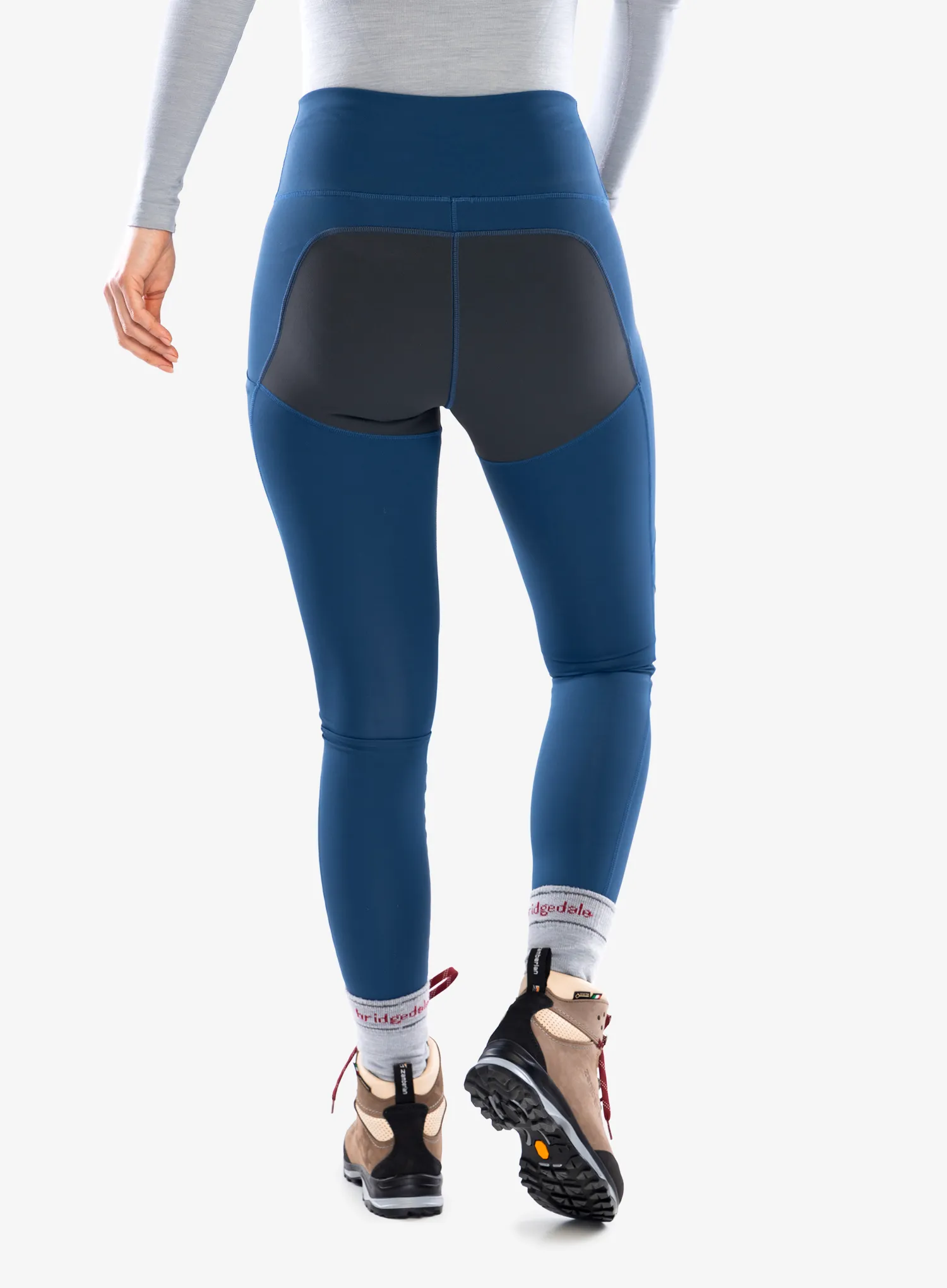 Dámske nohavice Fjallraven Abisko Trekking Tights Pro  - indigo blue/iron grey
