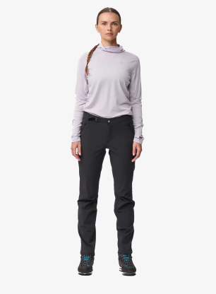 Dámske nohavice Fjallraven Bergtagen Stretch Trousers - black