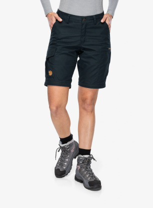 Dámske nohavice Fjallraven Karla Pro Zip-off Trousers - dark navy