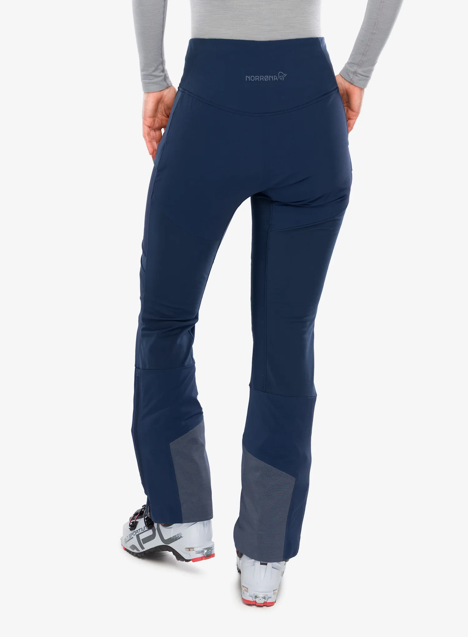 Dámske nohavice Norrona Lyngen Equaliser Stretch Tights - indigo night
